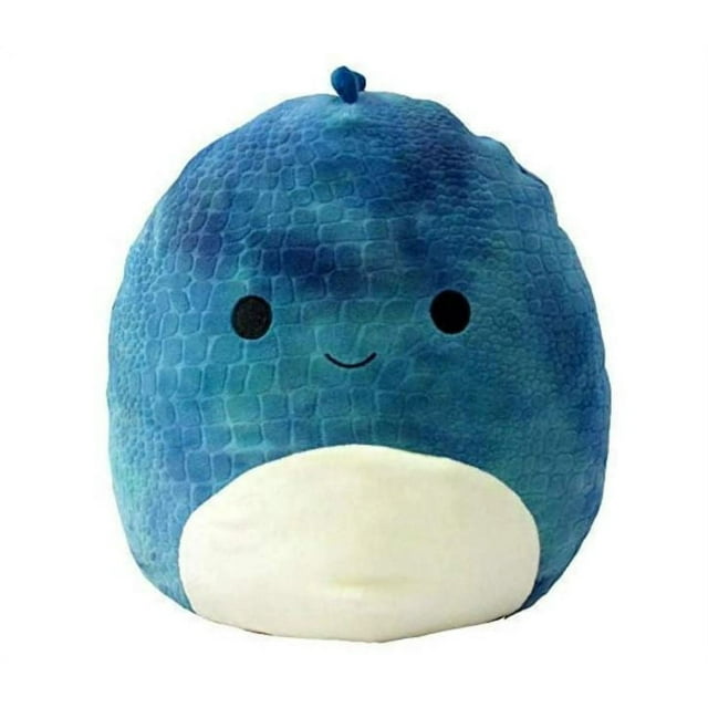 Squishmallows 16 inch Damien The Textured Fabric Blue Dino
