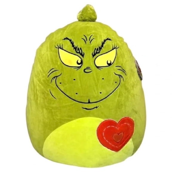 Squishmallows 20" Halloween The Grinch with Heart