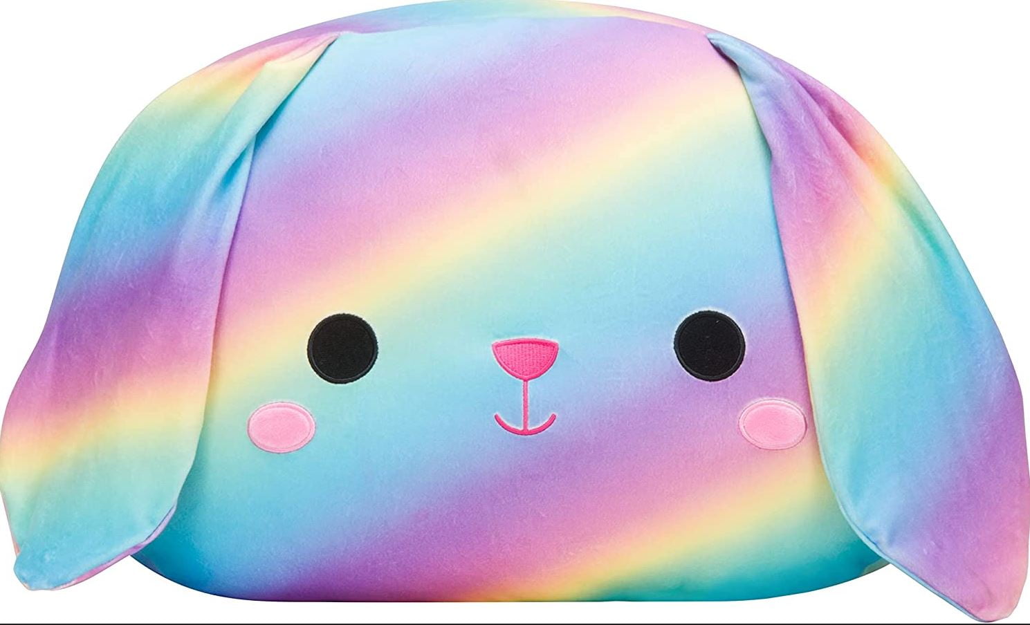 Squishmallows 20 Inch Danya the Rainbow Bunny - Ultrasoft Stuffed Animal Jumbo Plush Toy