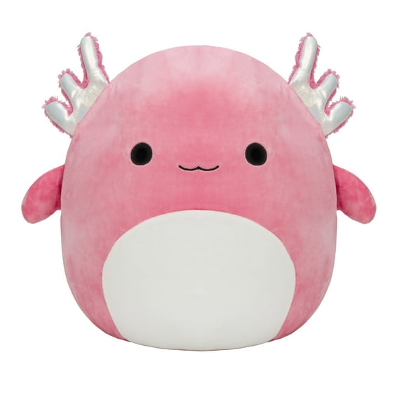 Squishmallows 20 inch Archie the Pink Axolotl with White Belly  - Child's Ultra Soft Stuffed Plush Toy