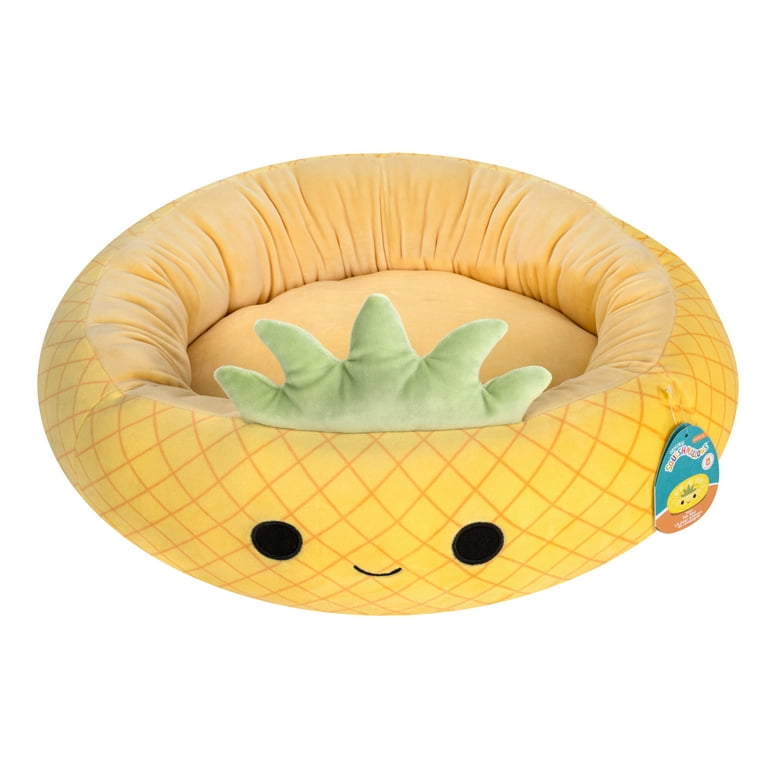 Squishmallows 20 inch Pineapple Pet Bed Small Ultrasoft Official