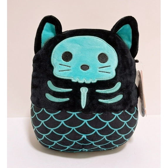 Squishmallows 2022 Halloween Squad #2 8" Sheikla Mermaid Skeleton Plush Doll Toy