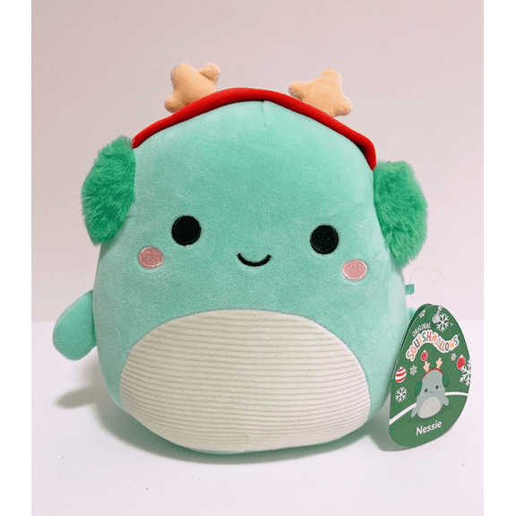 Squishmallows 2023 Christmas Squad 12 Inch Nessie the Noch Ness Monster Plush Doll