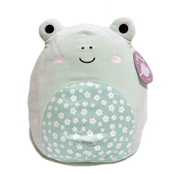 Squishmallows 2023 Easter Squad B 8" Fritz the Floral Belly Frog Plush Doll Toy