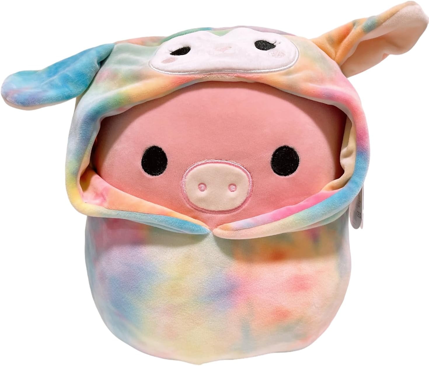 Squishmallows 2024 Easter Hoodie Squad C Plush Toy Peter The Pig
