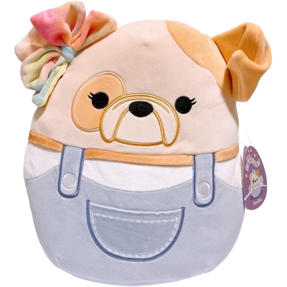 Squishmallows 2024 Easter Squad A Plush Toy (12" Davitta The Bulldog)