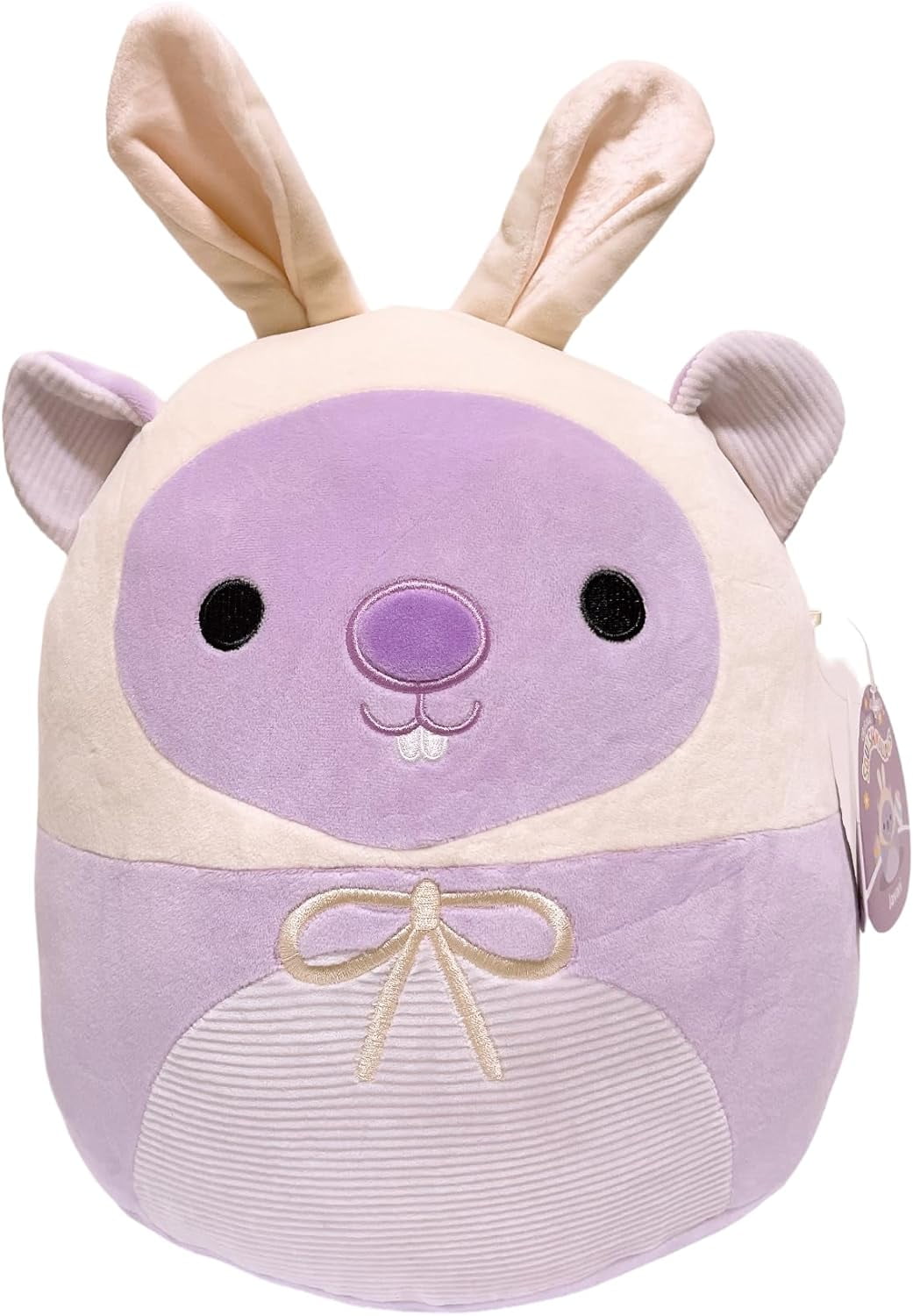 Squishmallows 2024 Easter Squad B Plush Toy (8" Javari The Groundhog