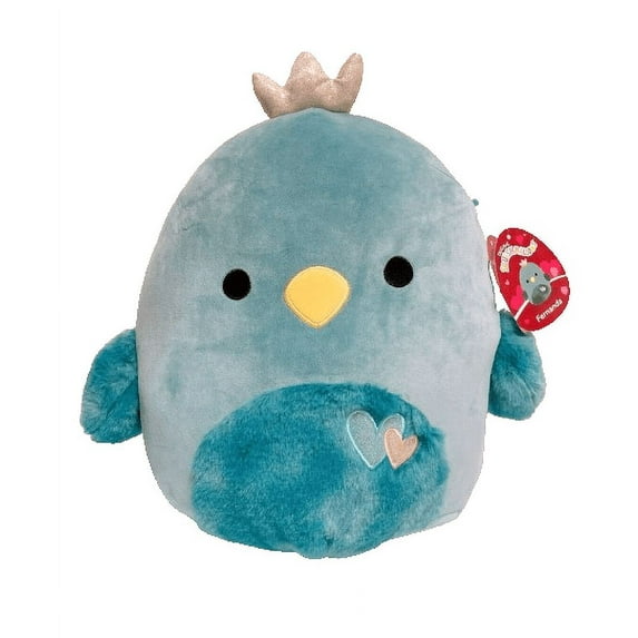 Squishmallows 2024 Valentine Squad 8" Fernanda the Blue Bird Animal Plush Doll