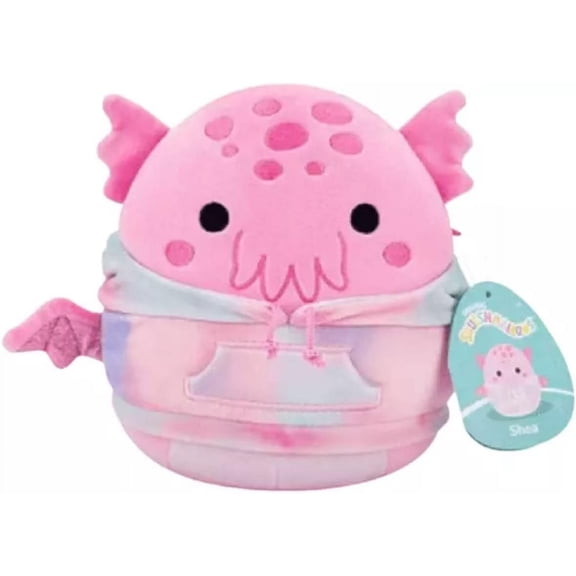 Squishmallows 2025 Original 8-Inch Hoodie Animal Squad Plush - (Shea Cthulhu)