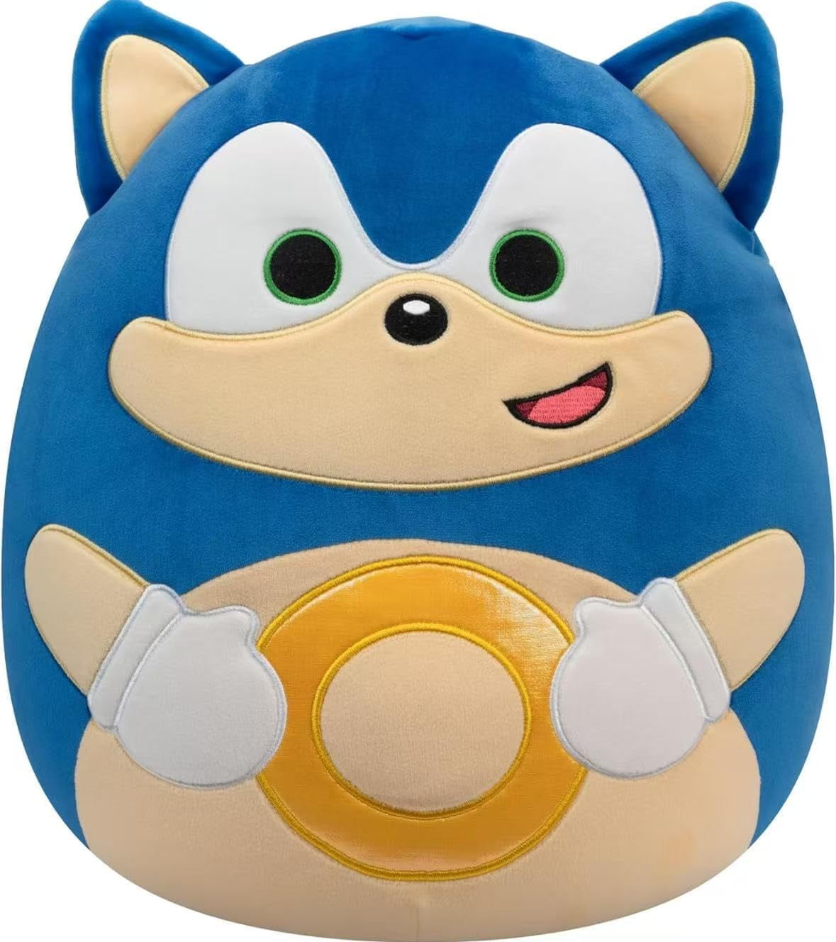 Squishmallows 2025 Original 8 Inch Sonic The Hedgehog Squad Plush - Collectible Soft & Squishy Mini Stuffed Animal Toy - Add to Your Squad - Gift for Kids, Girls & Boys (Sonic)