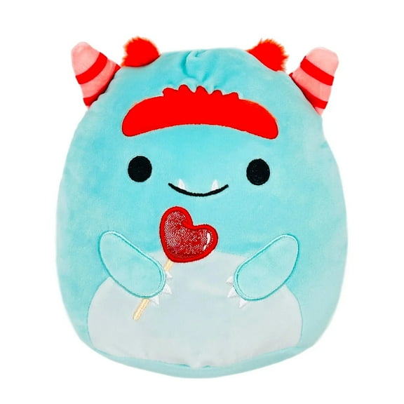 Squishmallows 2026 Valentine Squad 8" Gunther the Monster with Lollipop Plush Doll Toy