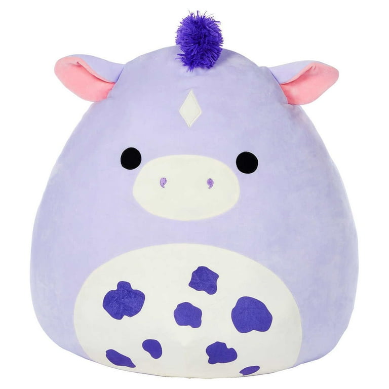 New! Squishmallow 24” Ingred Purple Cow NWT Jumbo Plush X-Large! LAST ONE  RARE!!