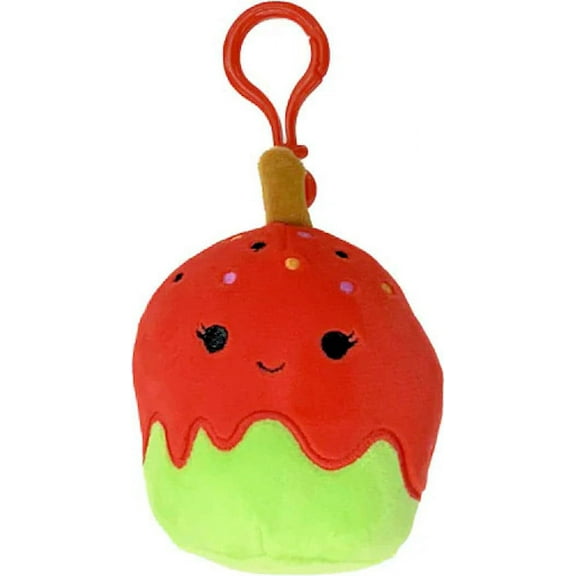 Squishmallows 3.5" Clip-On Keir Candy Apple