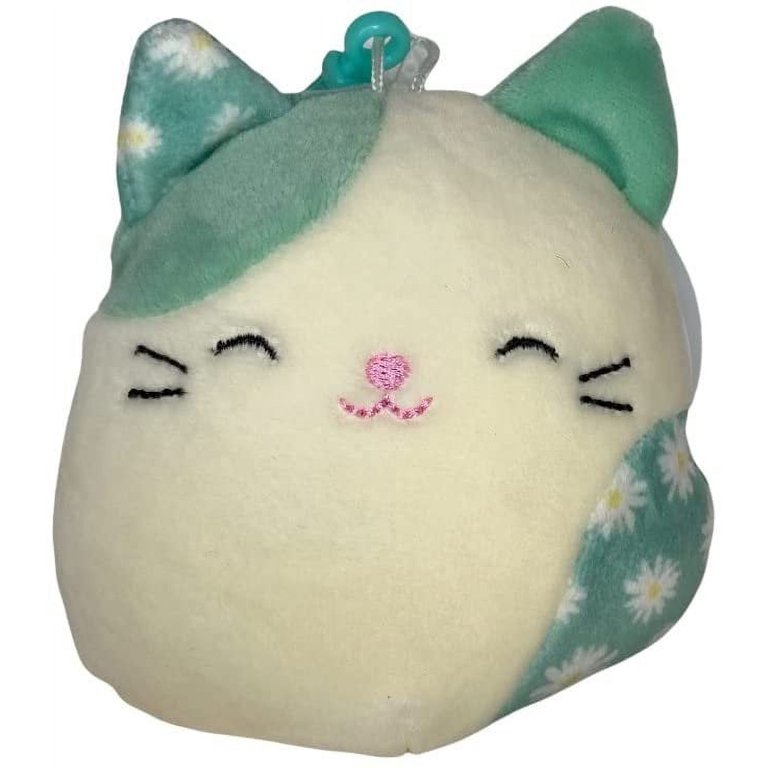 Squishmallows Clip-On Cam The Cat Plush - 3.5 in