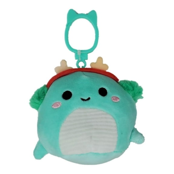 Squishmallows 3.5" Clip-On Nessie with Earmuffs
