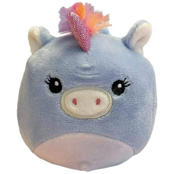 Squishmallows 3.5" Clip-On Petula the Unicorn
