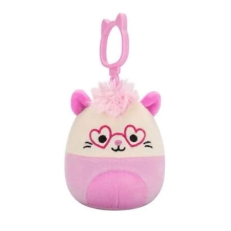 Squishmallows 3.5" Clip-On Valentines Plush
