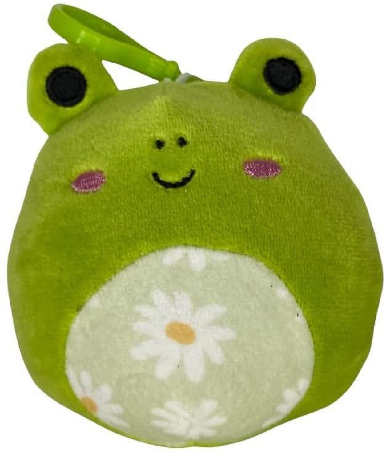 Squishmallows 3.5 Clip-on Wendy the Frog Floral Belly 