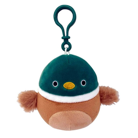 Squishmallows 3.5" Duck Clip-On - Avery, The Stuffed Plush Toy