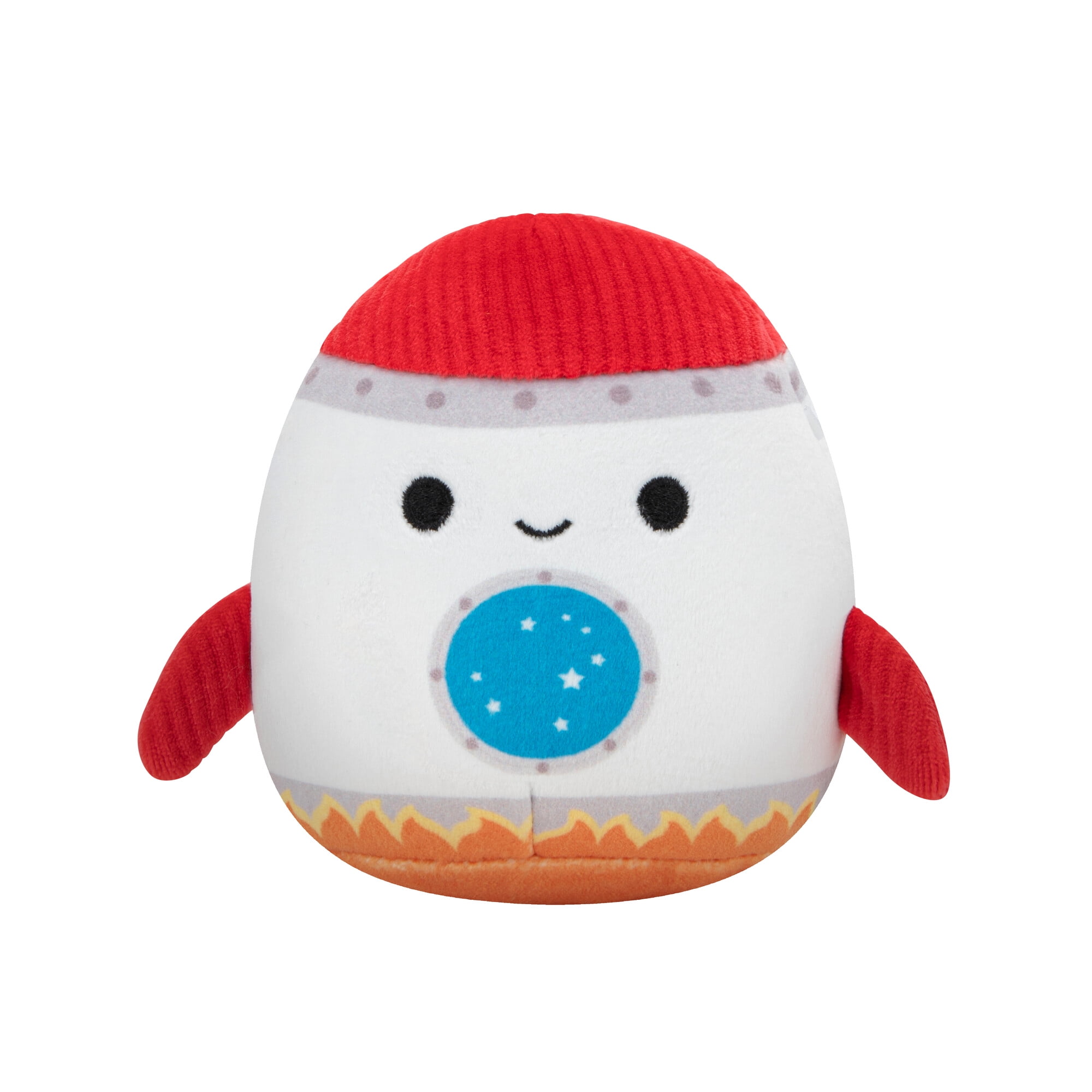 Squishmallows 3.5 inch Rocket Ship - Small Ultrasoft Squeaky Plush Pet