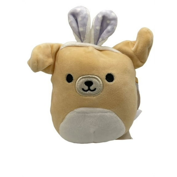 Squishmallows 5" Easter 2023 Stevon the Golden Retriever with Bunny Ears