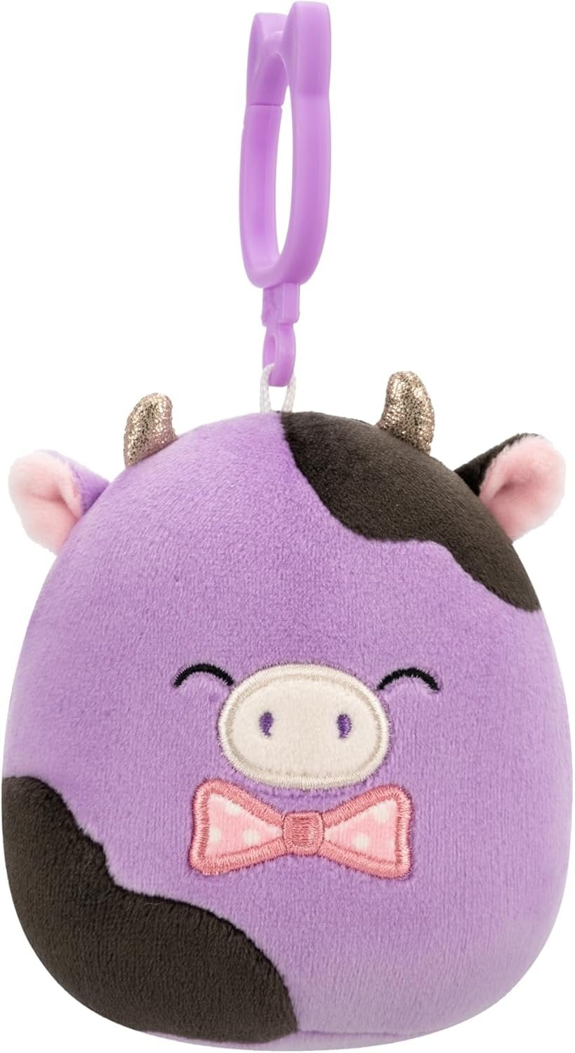 Squishmallows, Easter Clip-On Alexie the Cow, 4