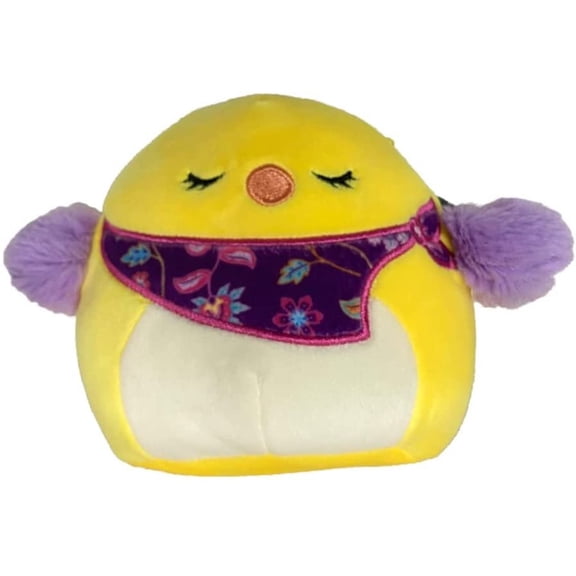Squishmallows 5" Aimee the Chick with Floral Bandana