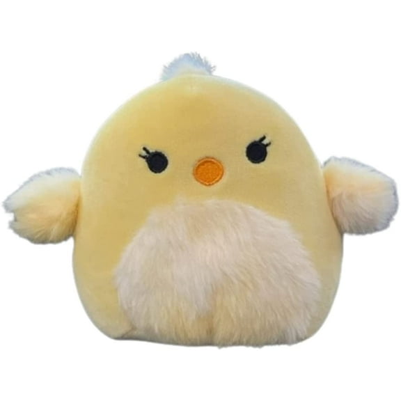 Squishmallows Official Kellytoy Easter Squad Squishy Soft Plush Toy Animal (5 Inch, Aimee Chick (Fuzzy Belly))