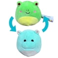 thumbnail image 1 of Squishmallows 5" Flip-A-Mallows Wendy the Frog & Hank the Hippo, 1 of 1