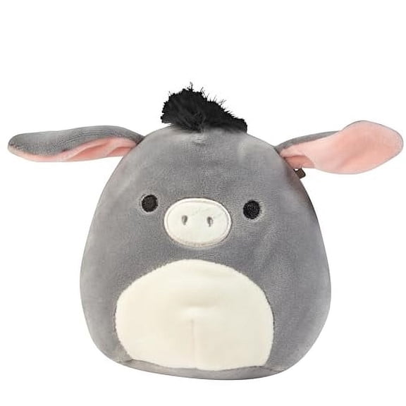 Squishmallows 5-Inch Jason The Donkey Mini Plush - Official Jazwares Plush - Collectible Squishy Soft Farm Stuffed Animals Toy - Gift for Kids, Girls & Boys