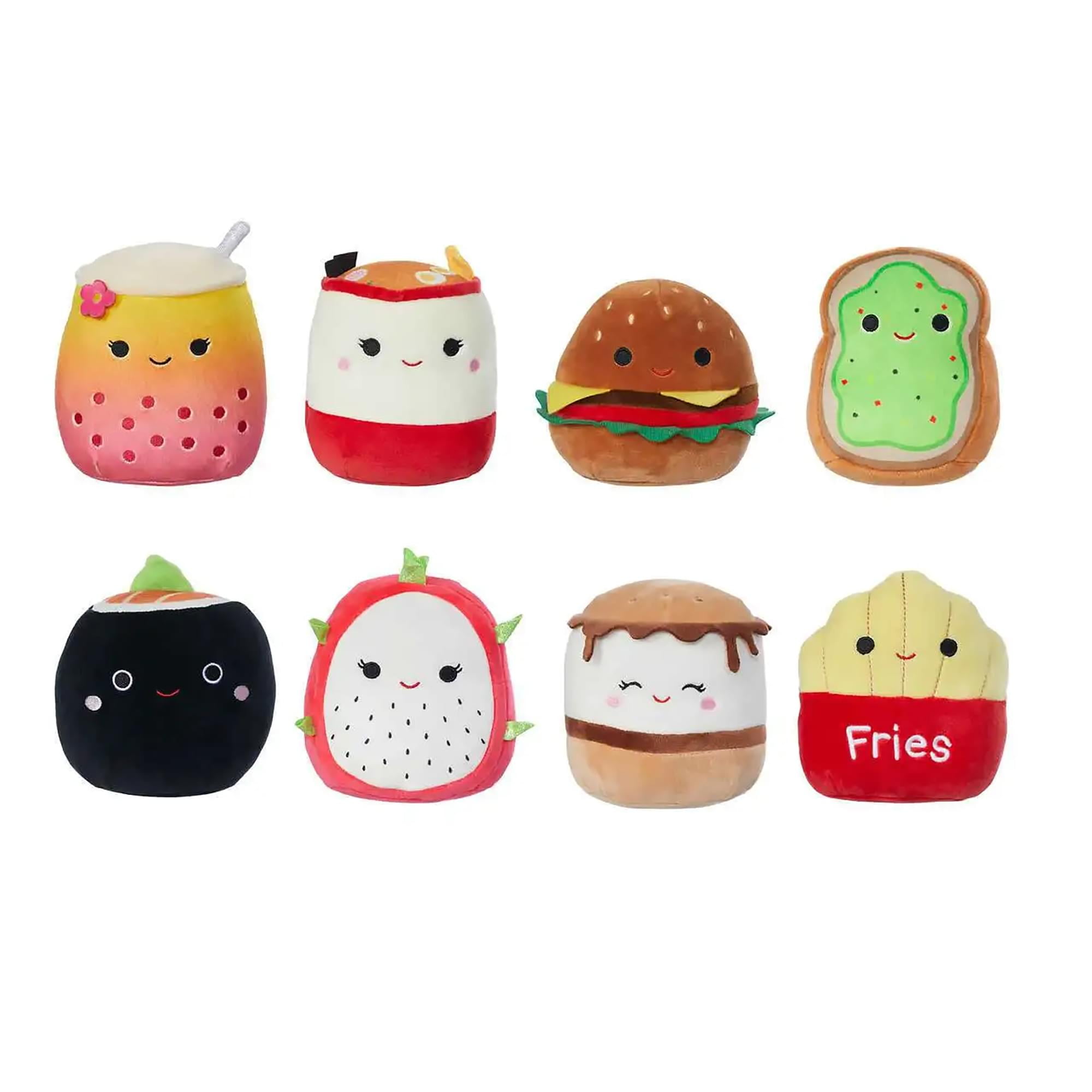 Squishmallow 5” on sale Foods Bundle