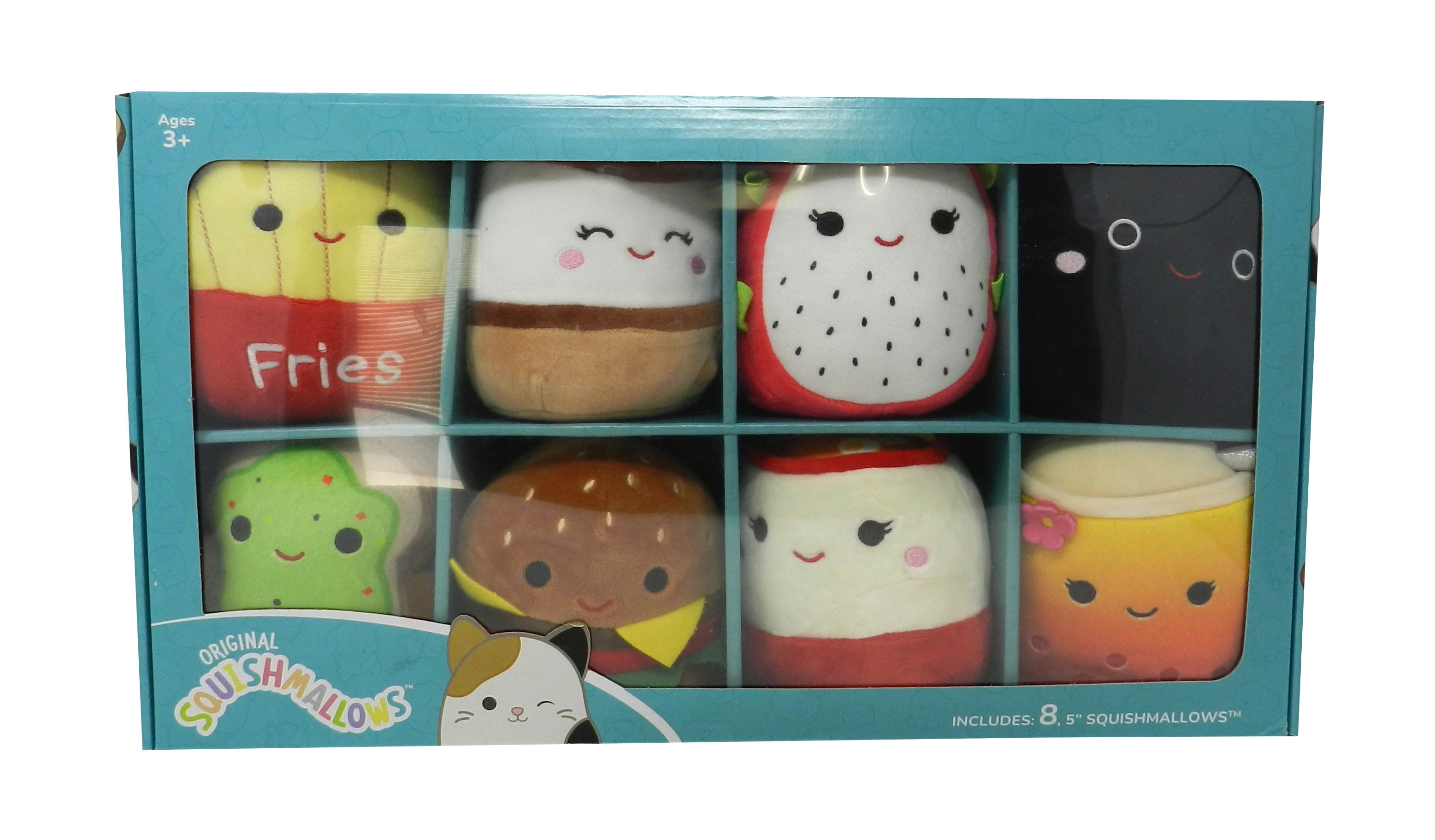  Squishmallows Official Box Set of 8 - 5 inch 5 Favorites Squishmallows  Pack (Greta, Patty, Brian, Pilar, Joelle, Tabitha, Meadow, Avery) : Toys &  Games