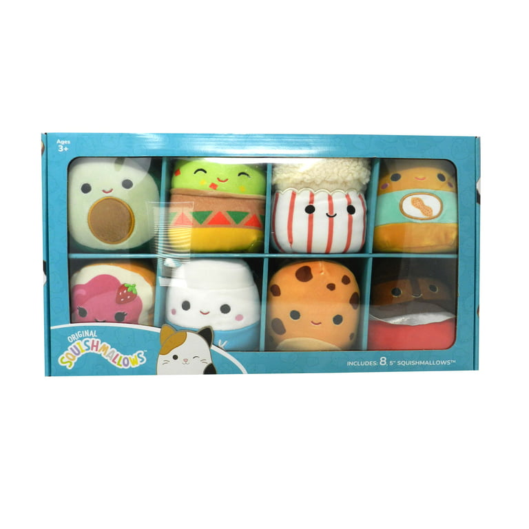 Squishmallows 5 Mini 8 Pack, Assorted