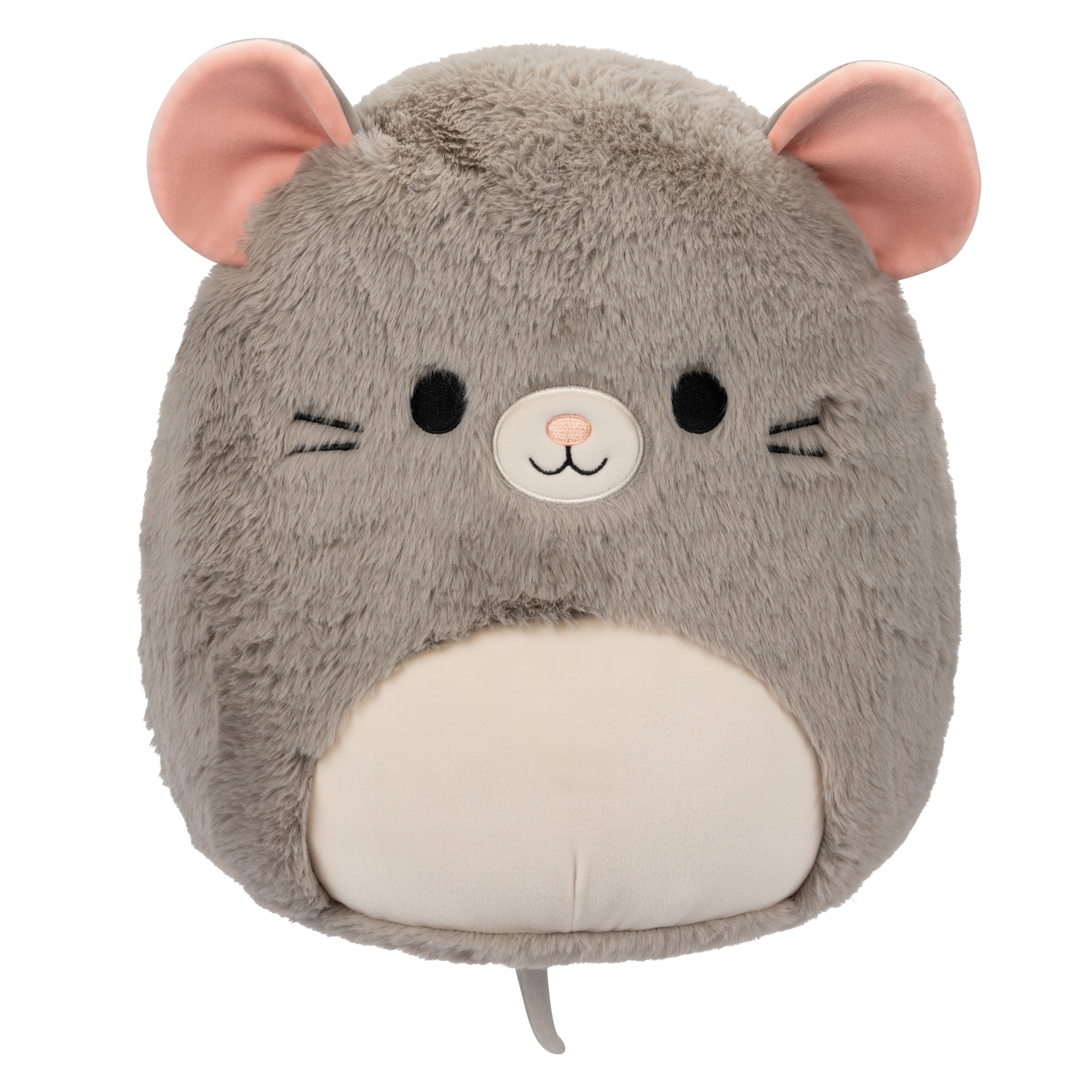 Squishmallows FuzzAMallow Official 5 inch Misty the Grey Mouse - Child's Ultra Soft Plush Toy