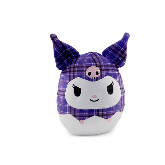 Squishmallows 6.5" Hello Kitty Plaid Kuromi