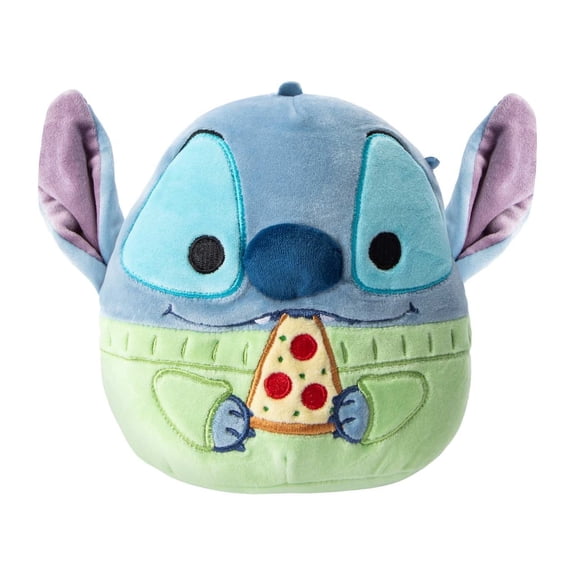 Squishmallows 6" Disney Stitch Eating Pizza