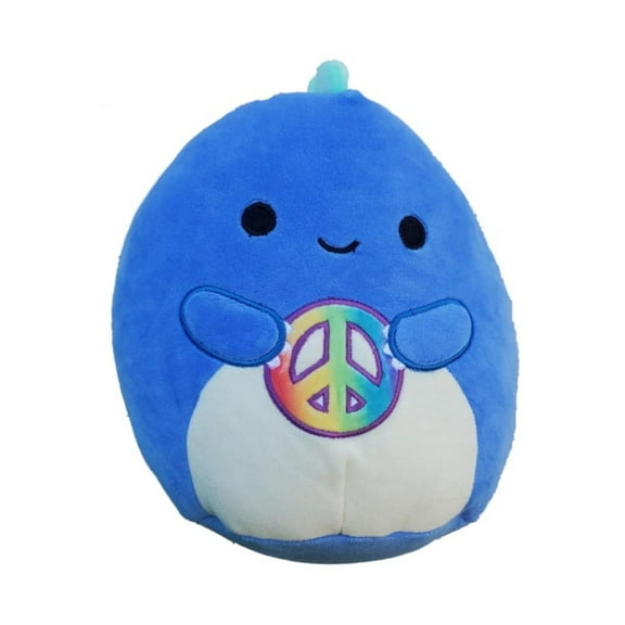 Squishmallows 7.5" Brody the Dinosaur with Peace Sign