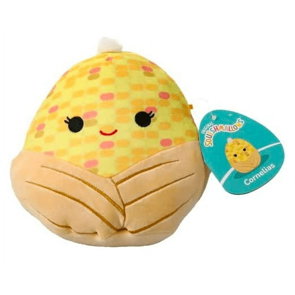 Squishmallows 7.5" Cornelias the Corn - Fall / Winter Squad Official Kellytoy Squishy Soft Plush Toy 2022
