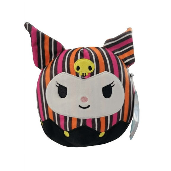 Squishmallows 7.5" Halloween Hello Kitty Kuromi Striped