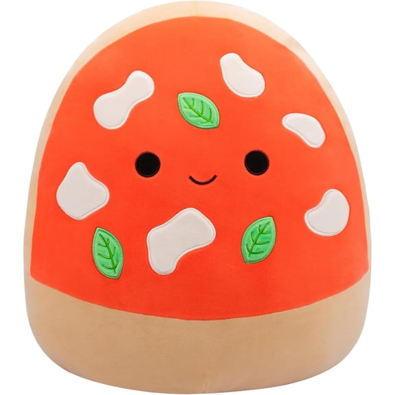 Squishmallows 7.5-Inch Sanda Margherita Pizza - Official Jazwares Plush - Collectible Soft & Squishy Stuffed Animal Toy