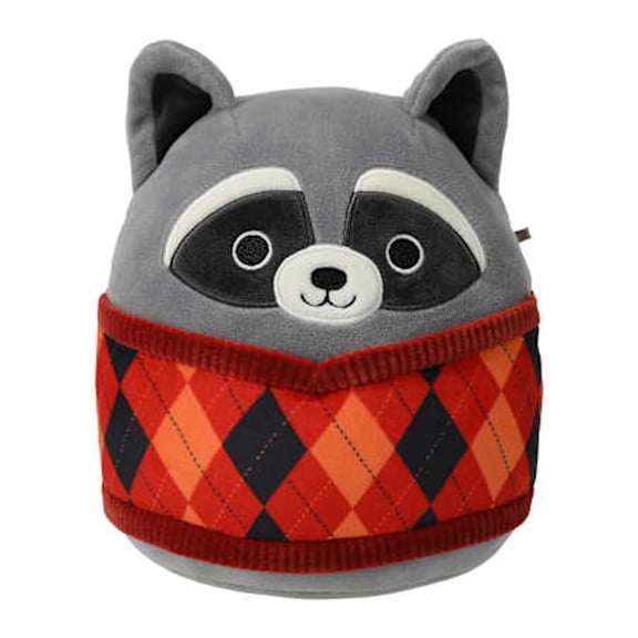 Squishmallows 7.5" Rocky the Raccoon in Sweater