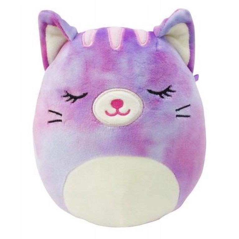 Squishmallow Risa the Calico Cat Plush Tie Dye Kitten Squishy Soft KellyToy  8