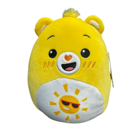 Squishmallows 8" Care Bears Funshine Bear