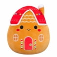 thumbnail image 1 of Squishmallows 8" Christmas Casa the Gingerbread House, 1 of 1
