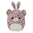 thumbnail image 1 of Squishmallows 8" Dallas The Leopard with Bunny Ears, 1 of 2