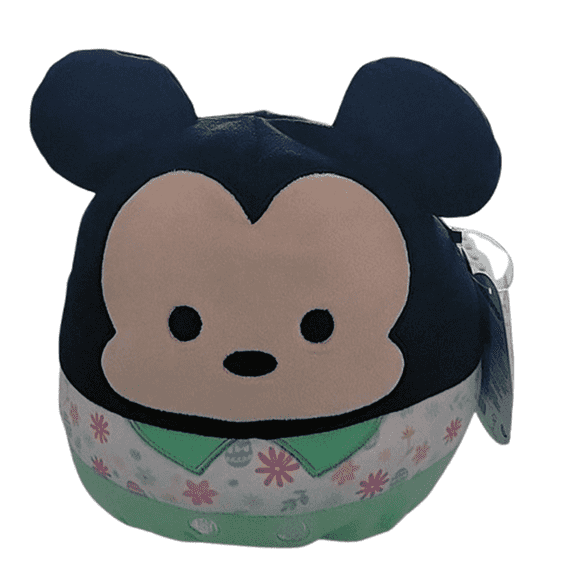 Squishmallows 8” Disney Floral Mickey Mouse 8 in - Ultra Soft Plush Toy for Kids