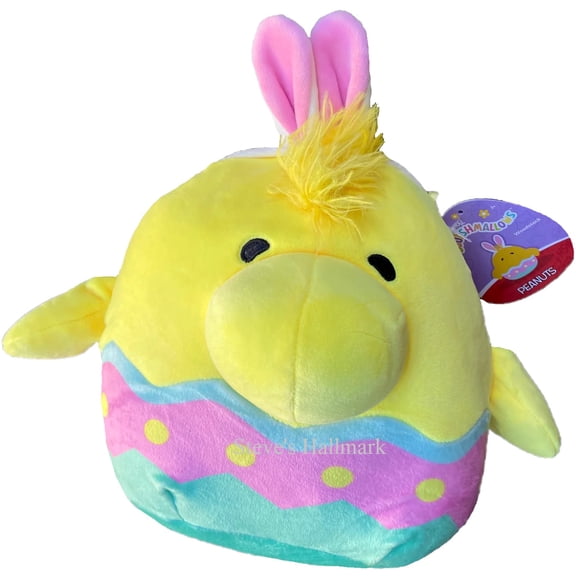 Squishmallows Easter Squad Soft Plush 8 Inch (Peanuts Woodstock)