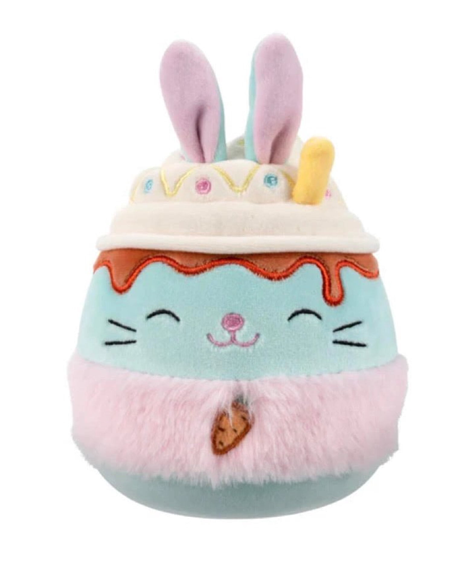 Squishmallows Eaton the Teal Latte Bunny Original 8-Inch Easter A Squad Plush Stuffed Animal Toy
