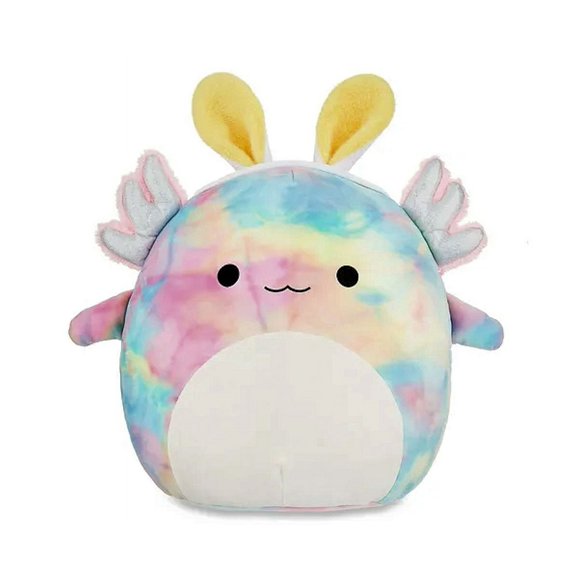Squishmallows Easter 8 Inch Archie The Axolotl In Bunny Costume