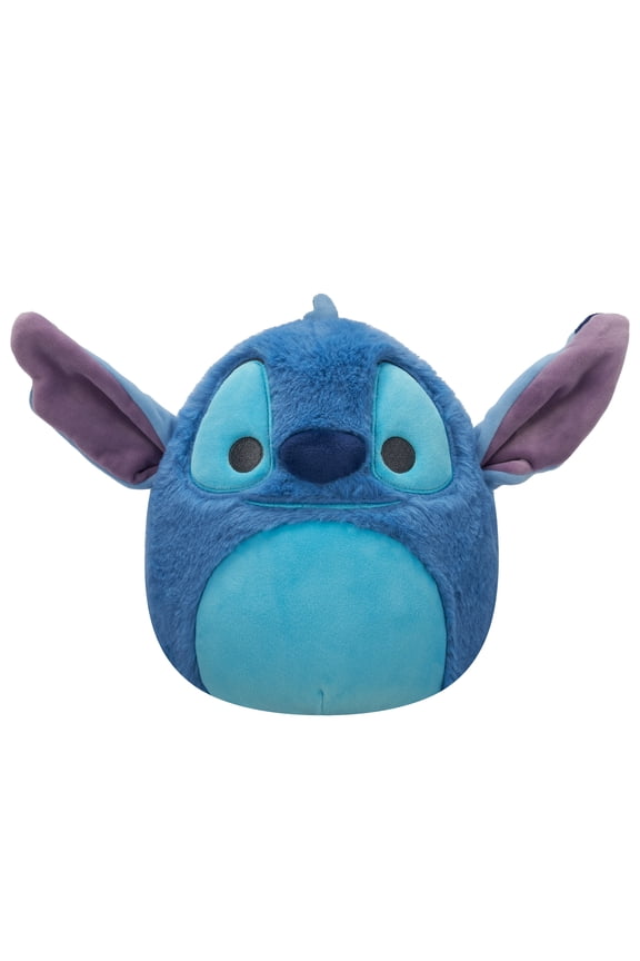 FuzzAMallow Disney Official 8 inch Stitch - Child's Ultra Soft Stuffed Plush Toy